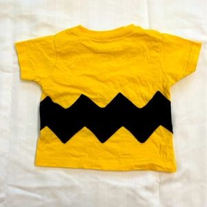 Charlie Brown costume shirt for toddler. 18m size (fits like 9-12m). Worn once.